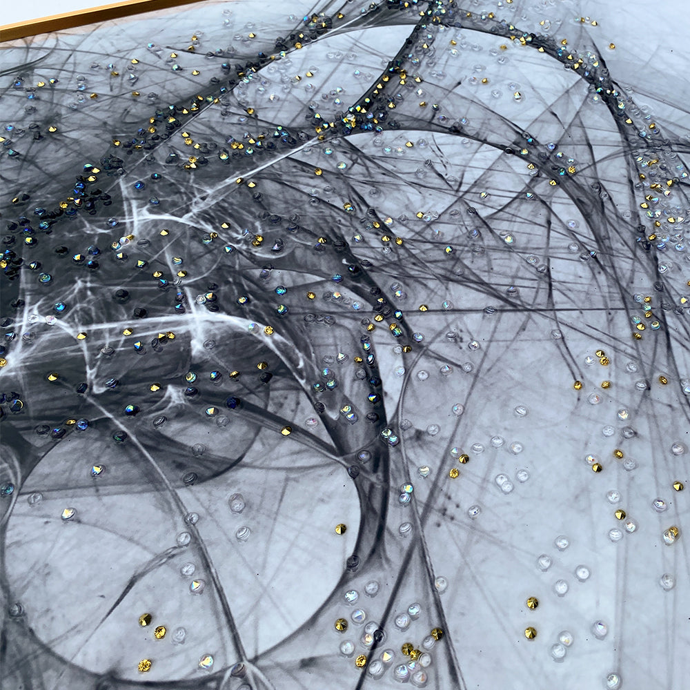 Phantom Veil in Crystal Porcelain Painting