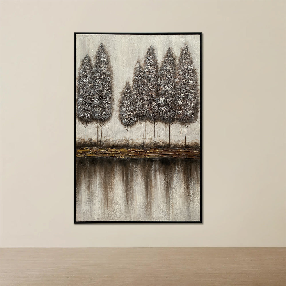 Golden Grove in Handmade Oil Painting