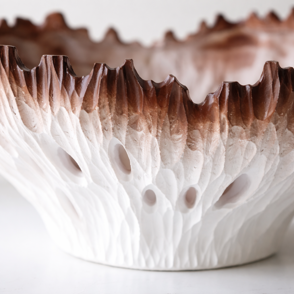 Aurelle Feather Resin Sculpture