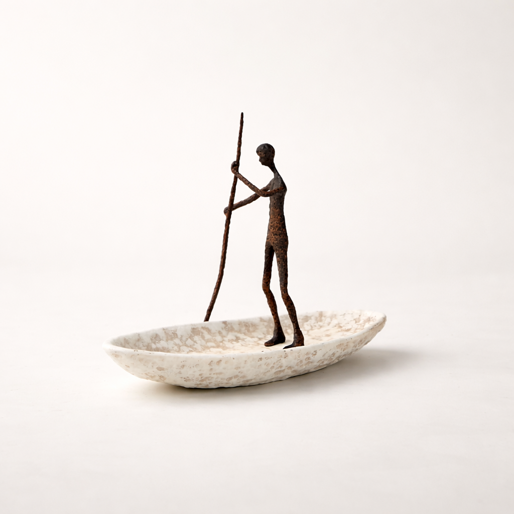 Calen Alloy Resin Sculpture