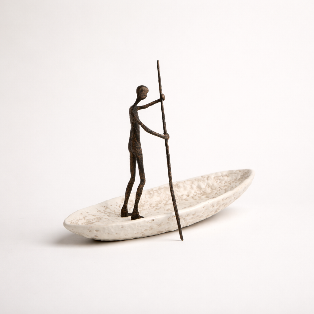 Calen Alloy Resin Sculpture