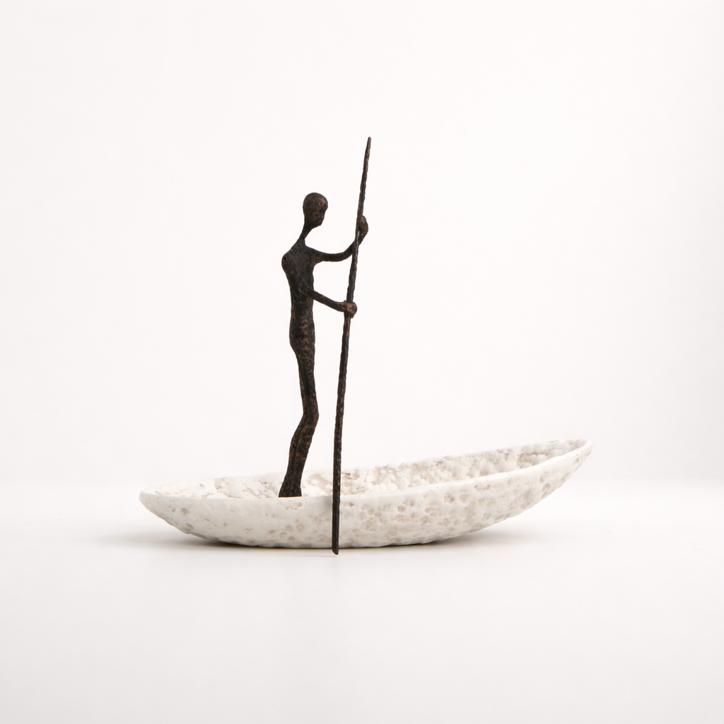 Calen Alloy Resin Sculpture