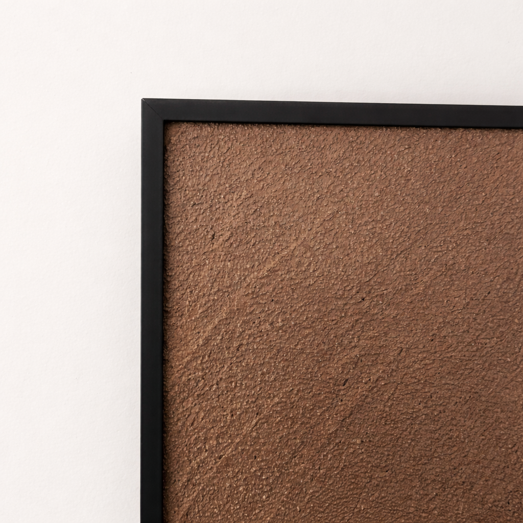 Celestial Reflections in Handmade Oil Painting with 3D Carving & LED