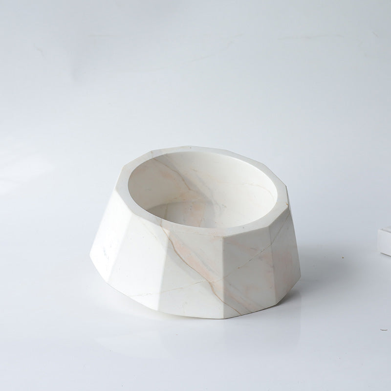 Ivora White Marble Bowl