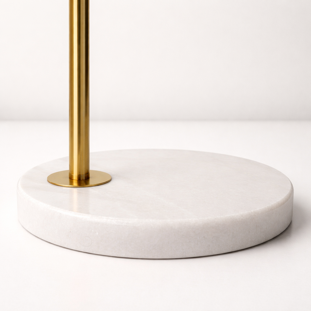 Solen Gold Metal Floor Lamp