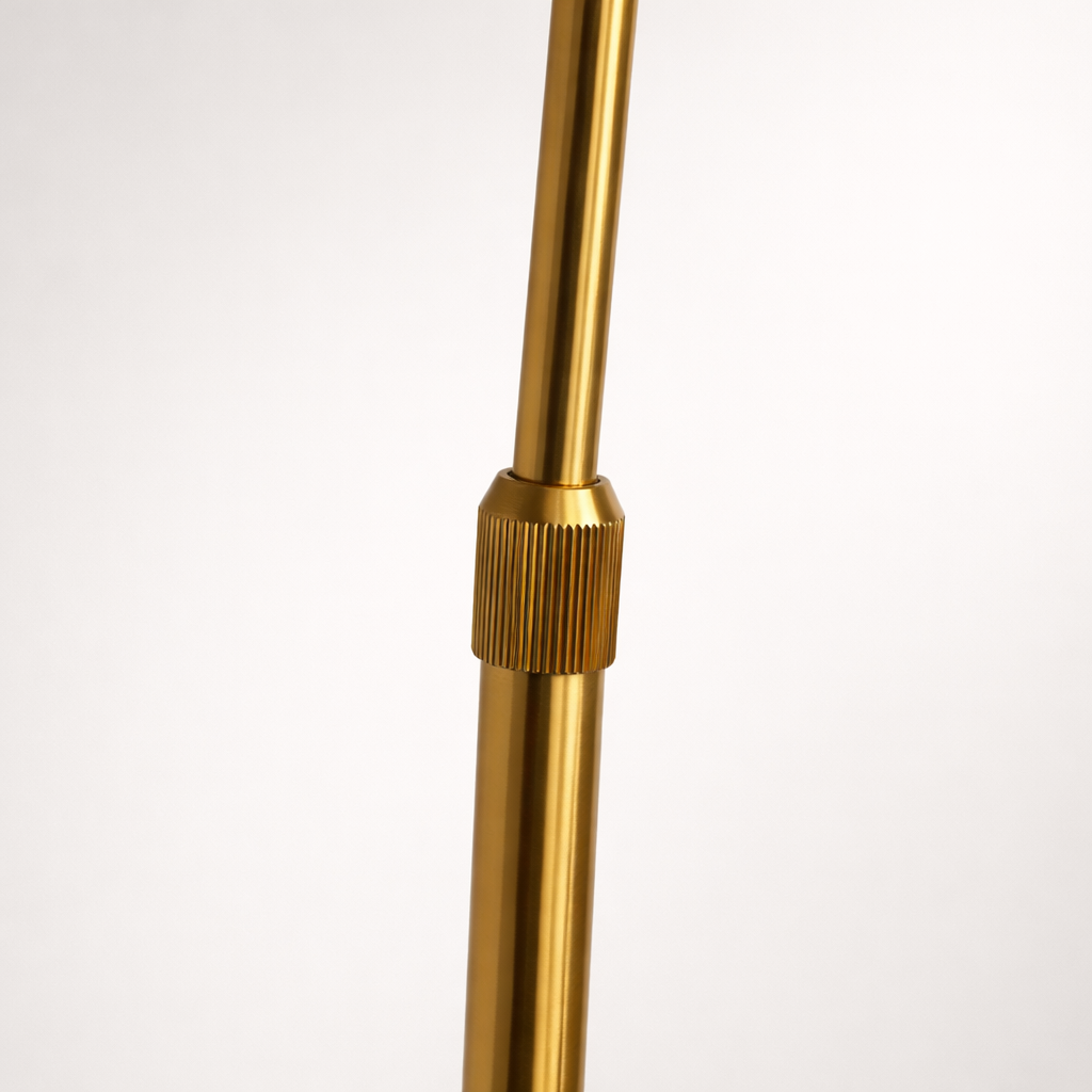 Solen Gold Metal Floor Lamp