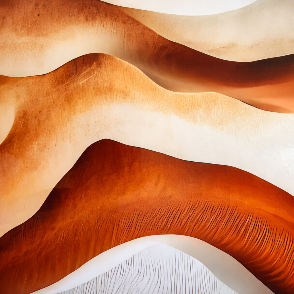 Sands Of Serenity in Crystal Porcelain Painting