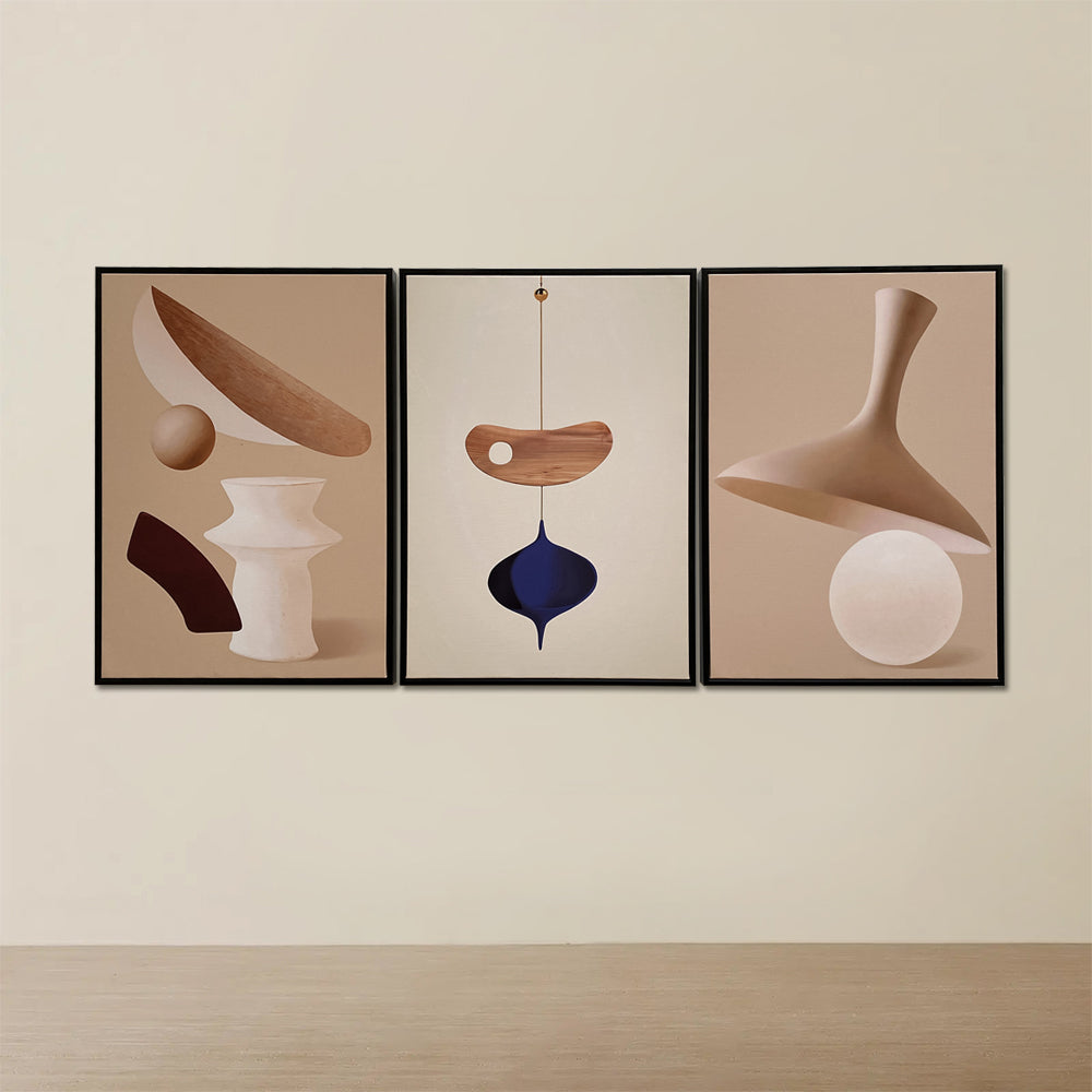 Neutral Muse on Canvas