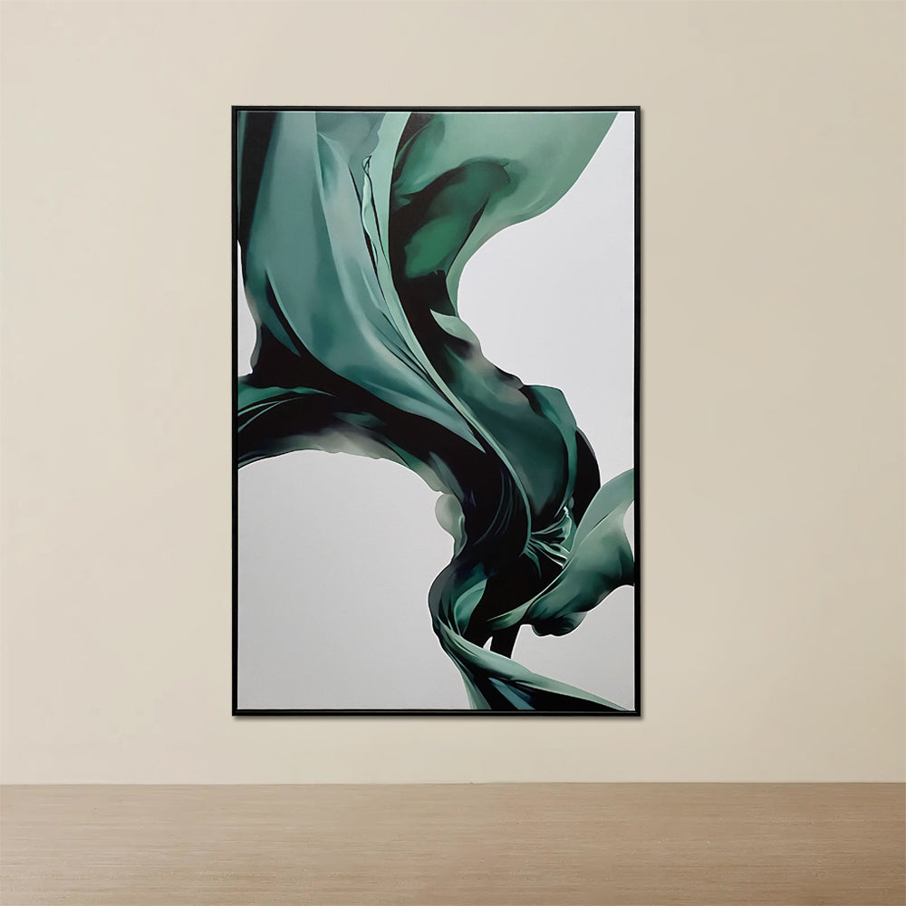 Jade Horizon on Canvas