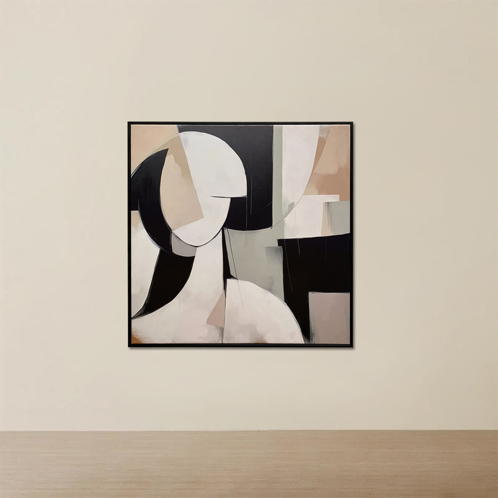 Monochrome Faces on Canvas