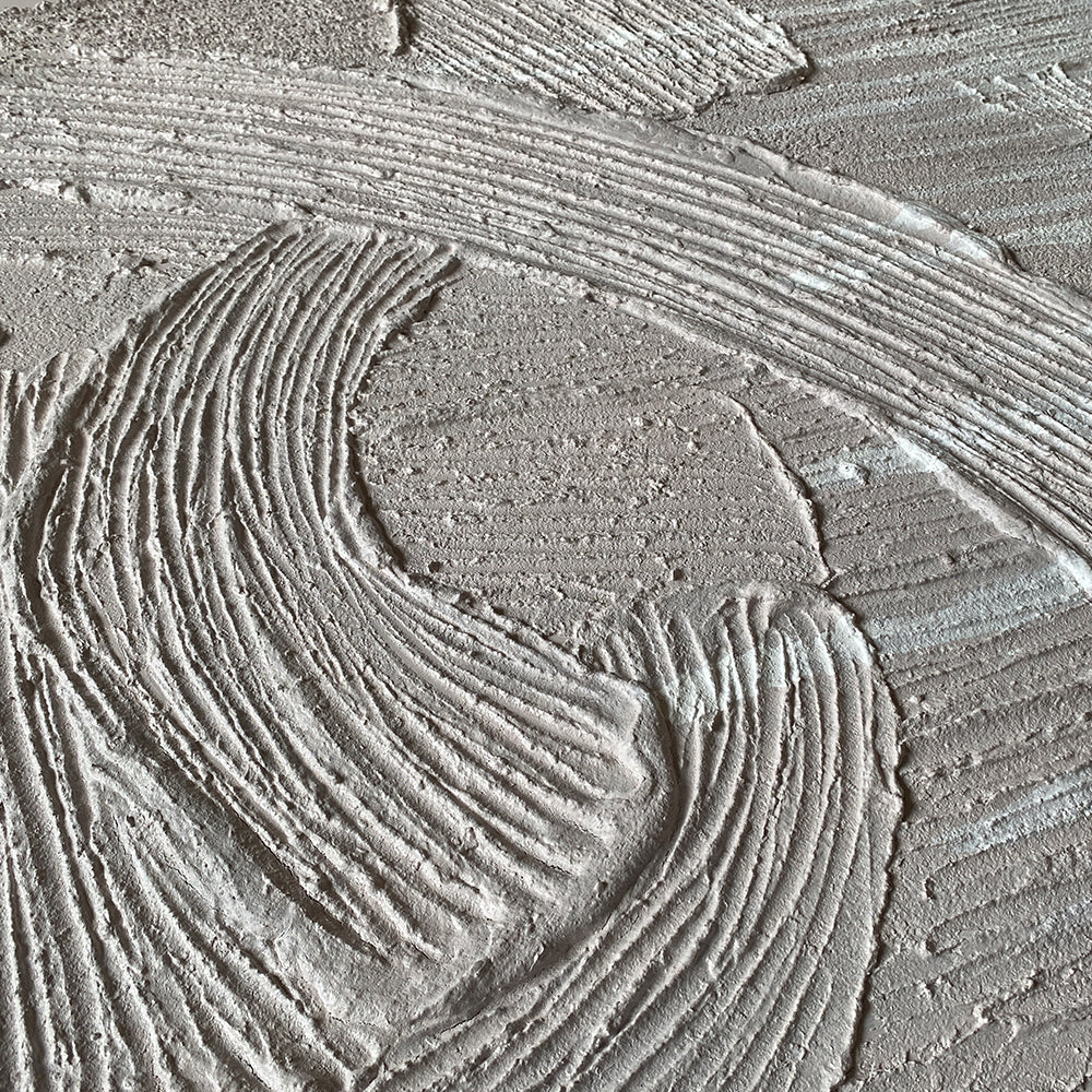 Earthen Arc in Handmade Oil Painting