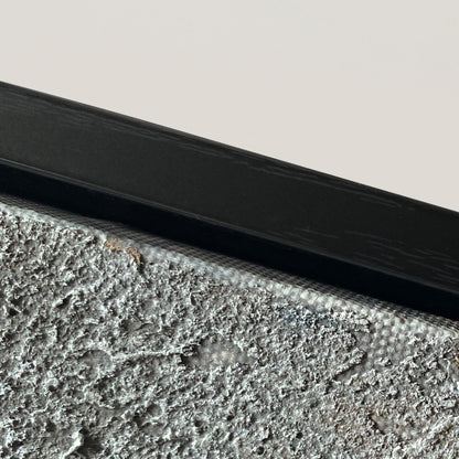 Indigo Leaf in Handmade Oil Painting