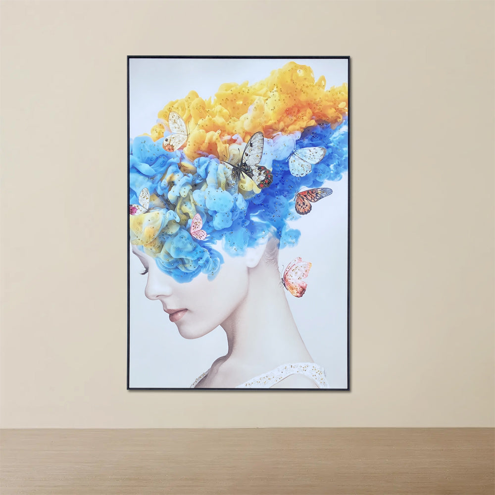 Botanic Crown in Crystal Porcelain Painting