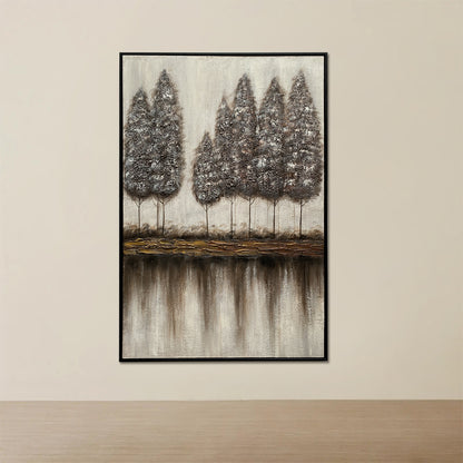 Golden Grove in Handmade Oil Painting