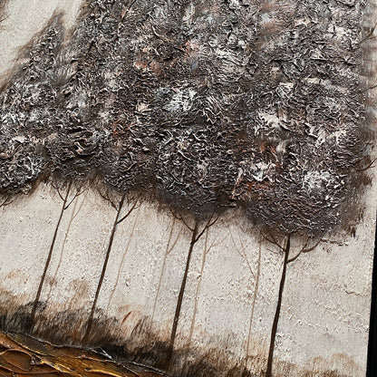 Golden Grove in Handmade Oil Painting