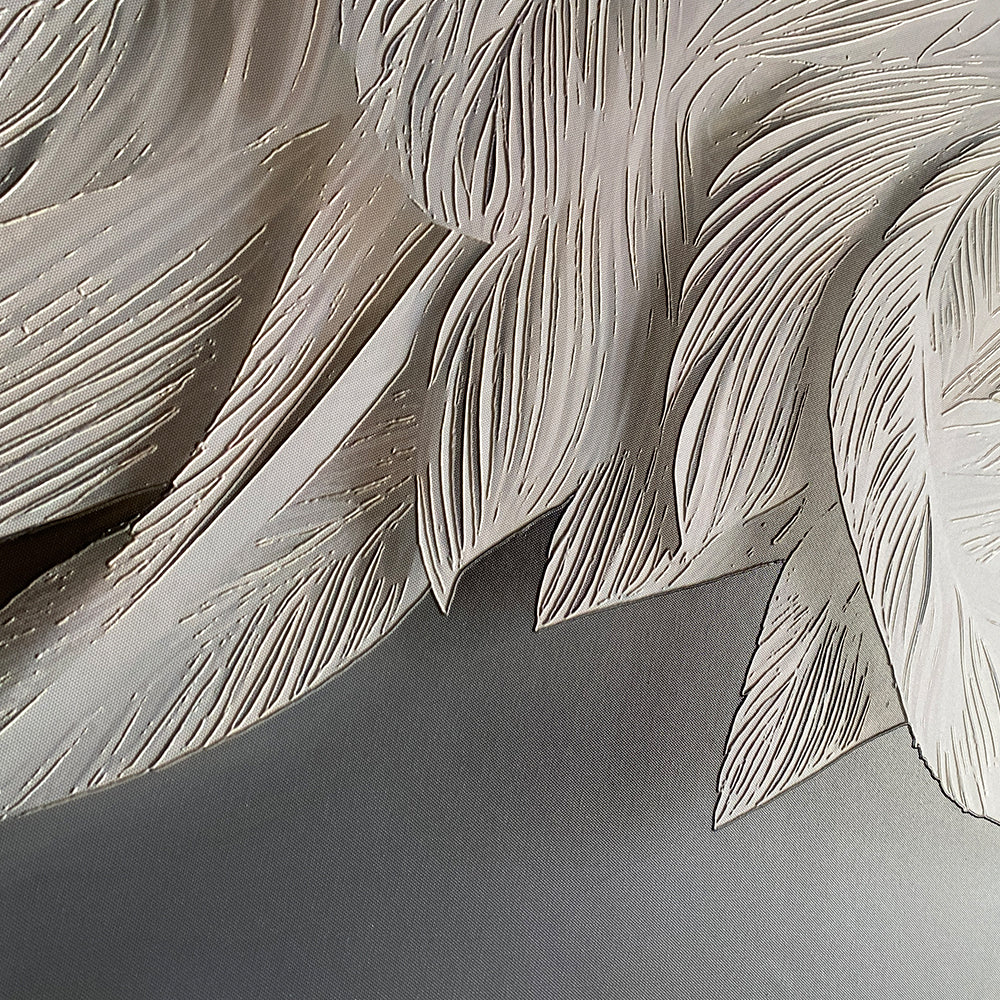 Silent Wings in 3D Texture