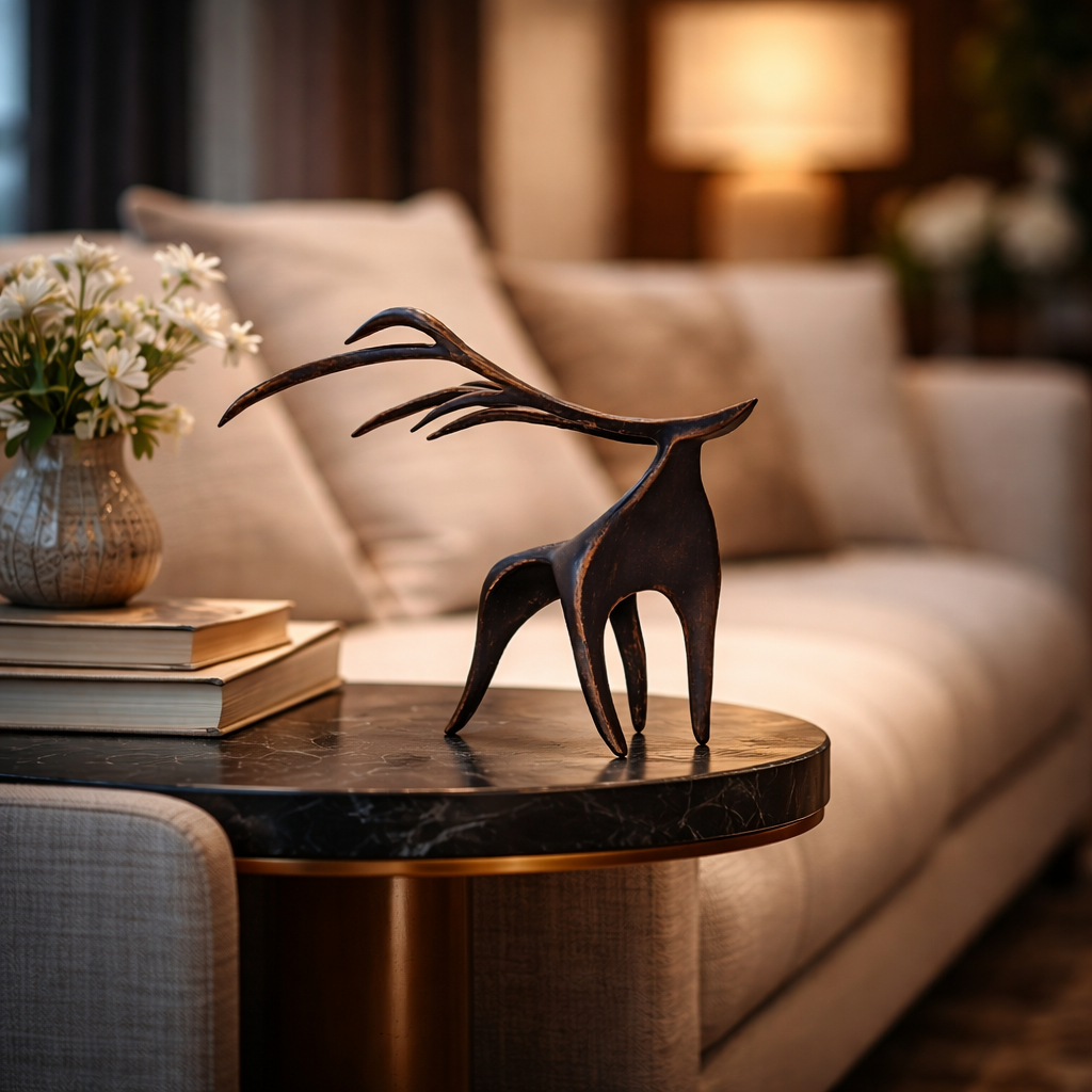 Arvion Alloy Deer Figurine