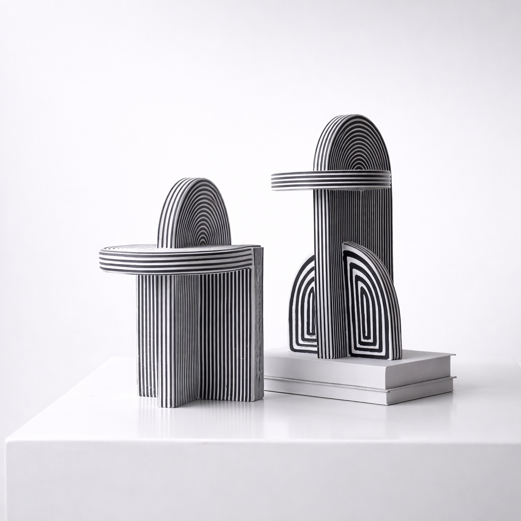 Arden Arch Resin Sculpture Set