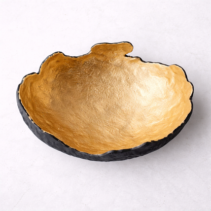 Aurelia Gold & Black Decorative Bowl