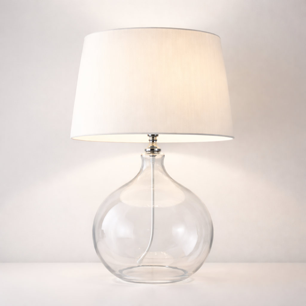 Clear Table Lamp