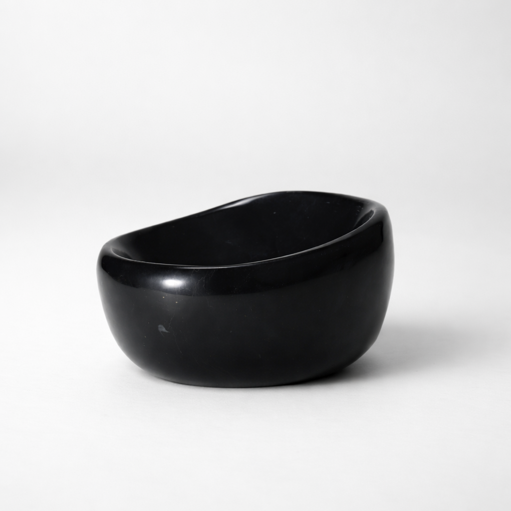 Black Marble Bowl