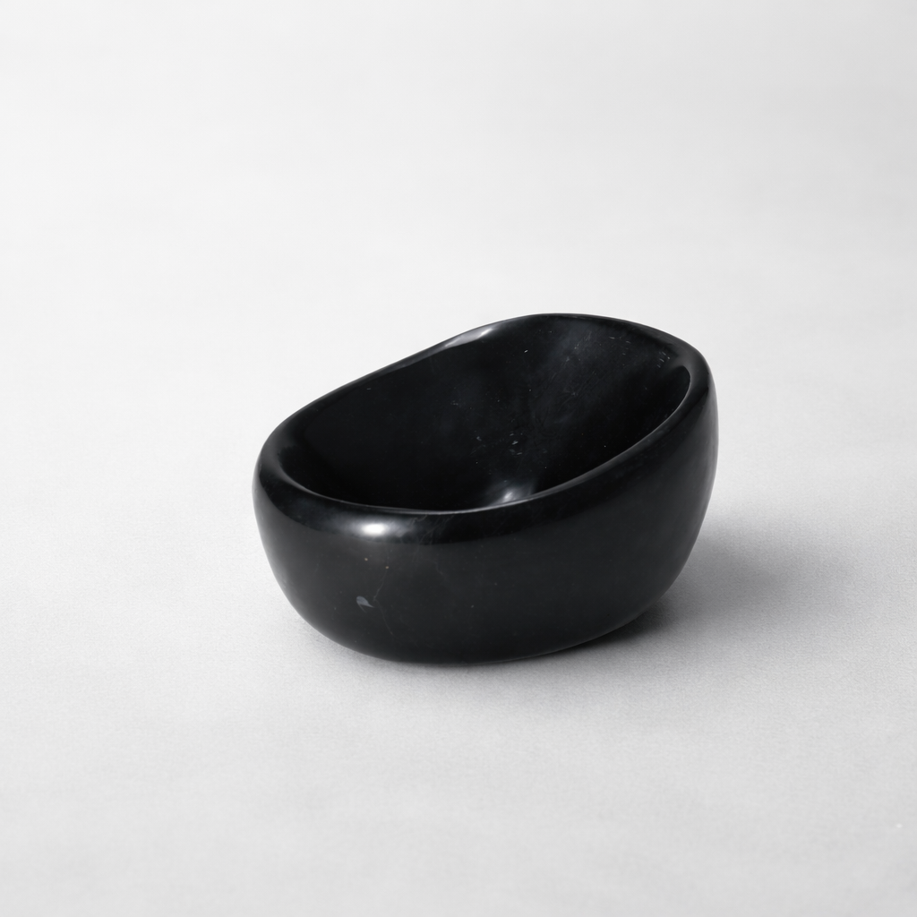 Black Marble Bowl