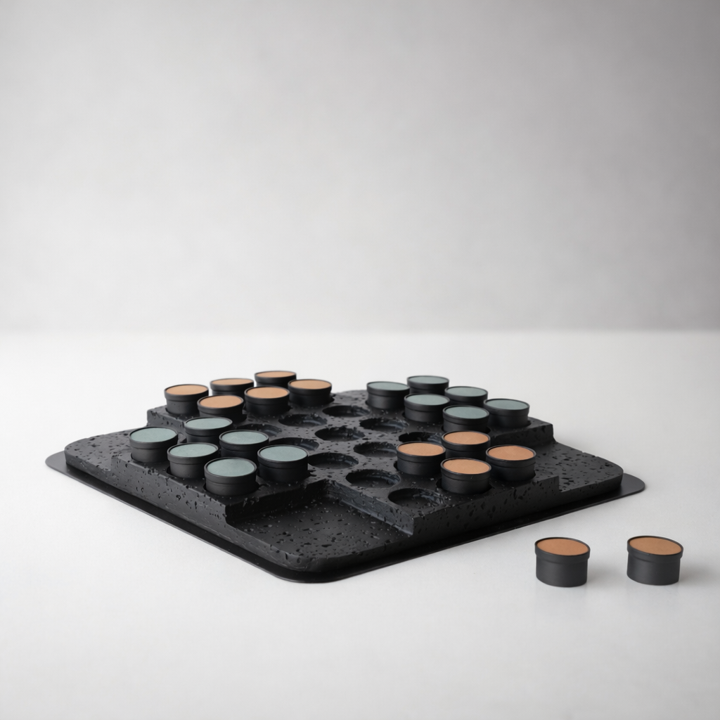 Black Resin Chess Set