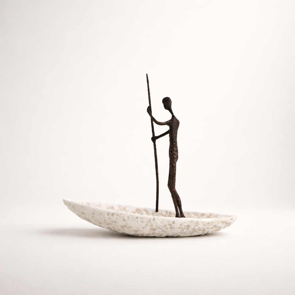 Calen Alloy Resin Sculpture