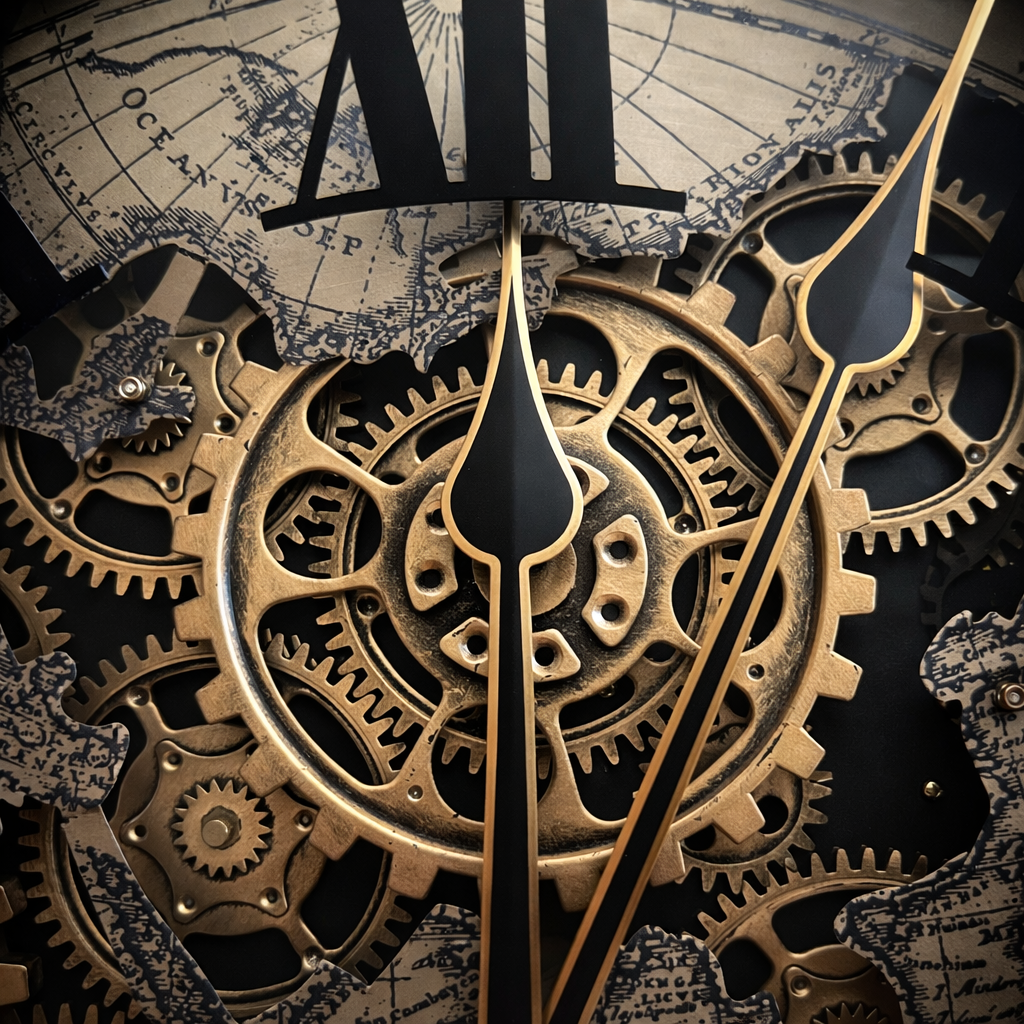 Continental Gearworks Clock