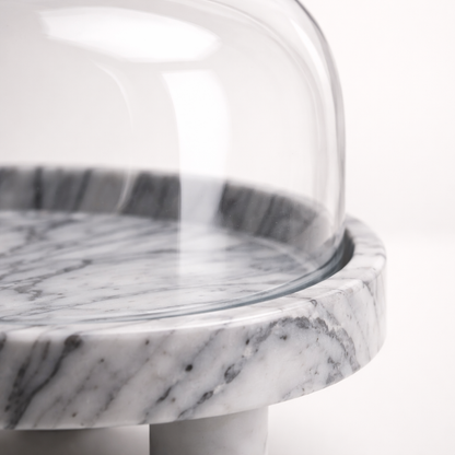 Claren Marble Glass Display Domes