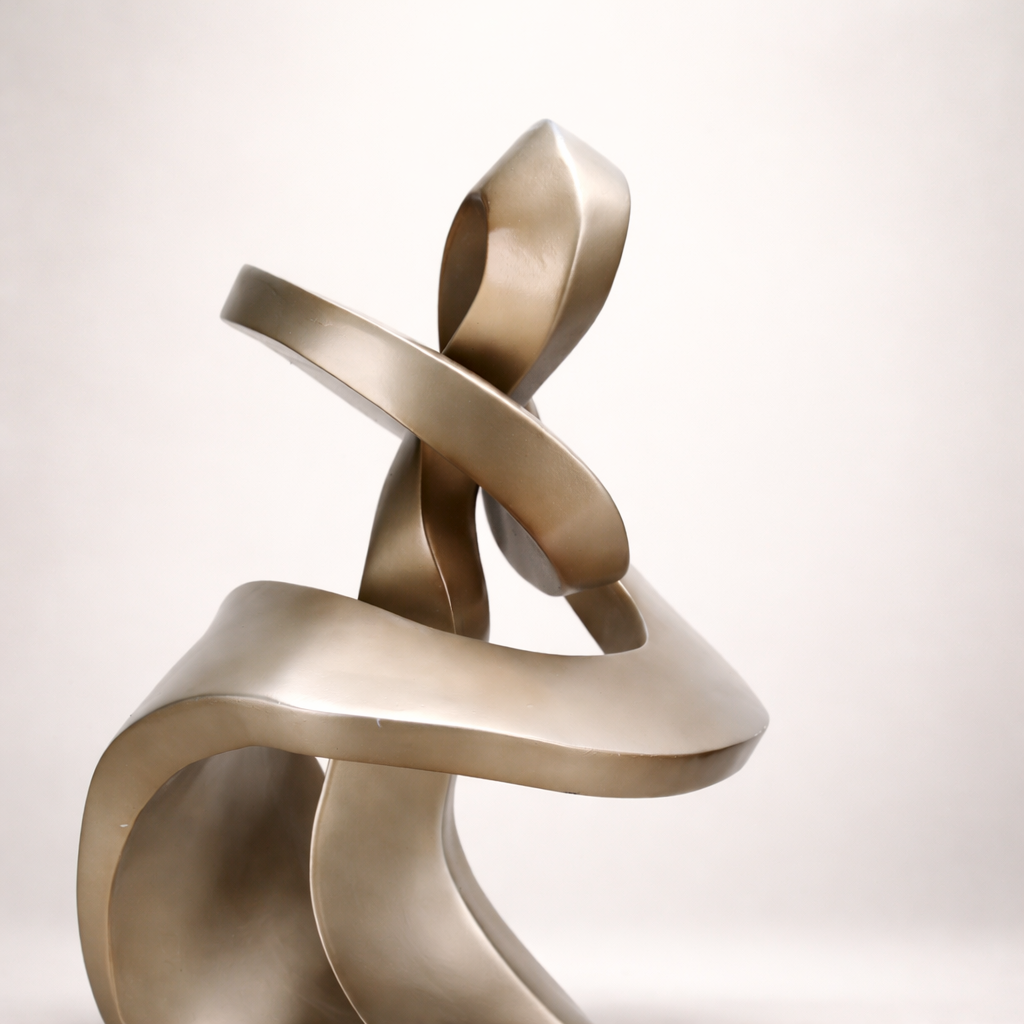 Calyx Resin Marble Sculpture