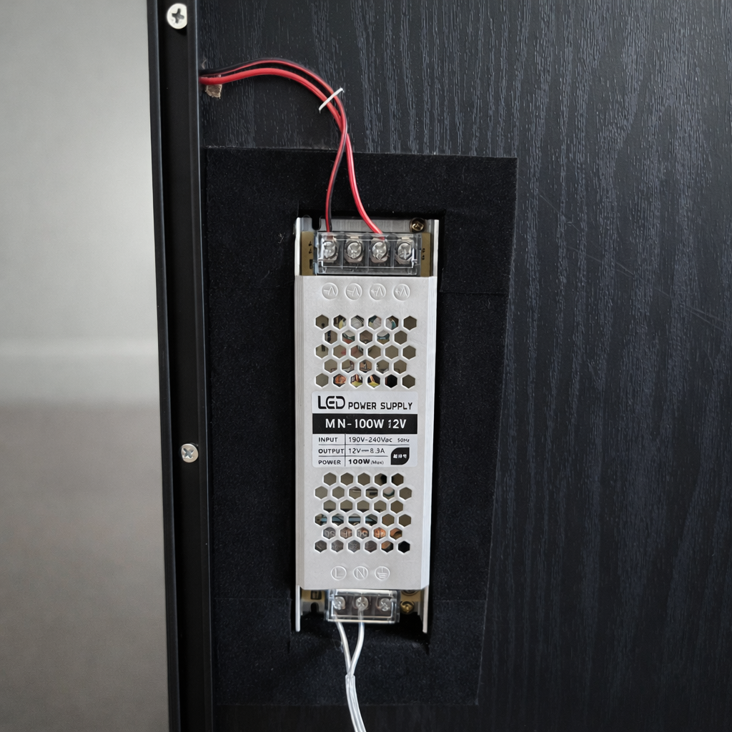 Celestial Reflections in Handmade Oil Painting with 3D Carving & LED