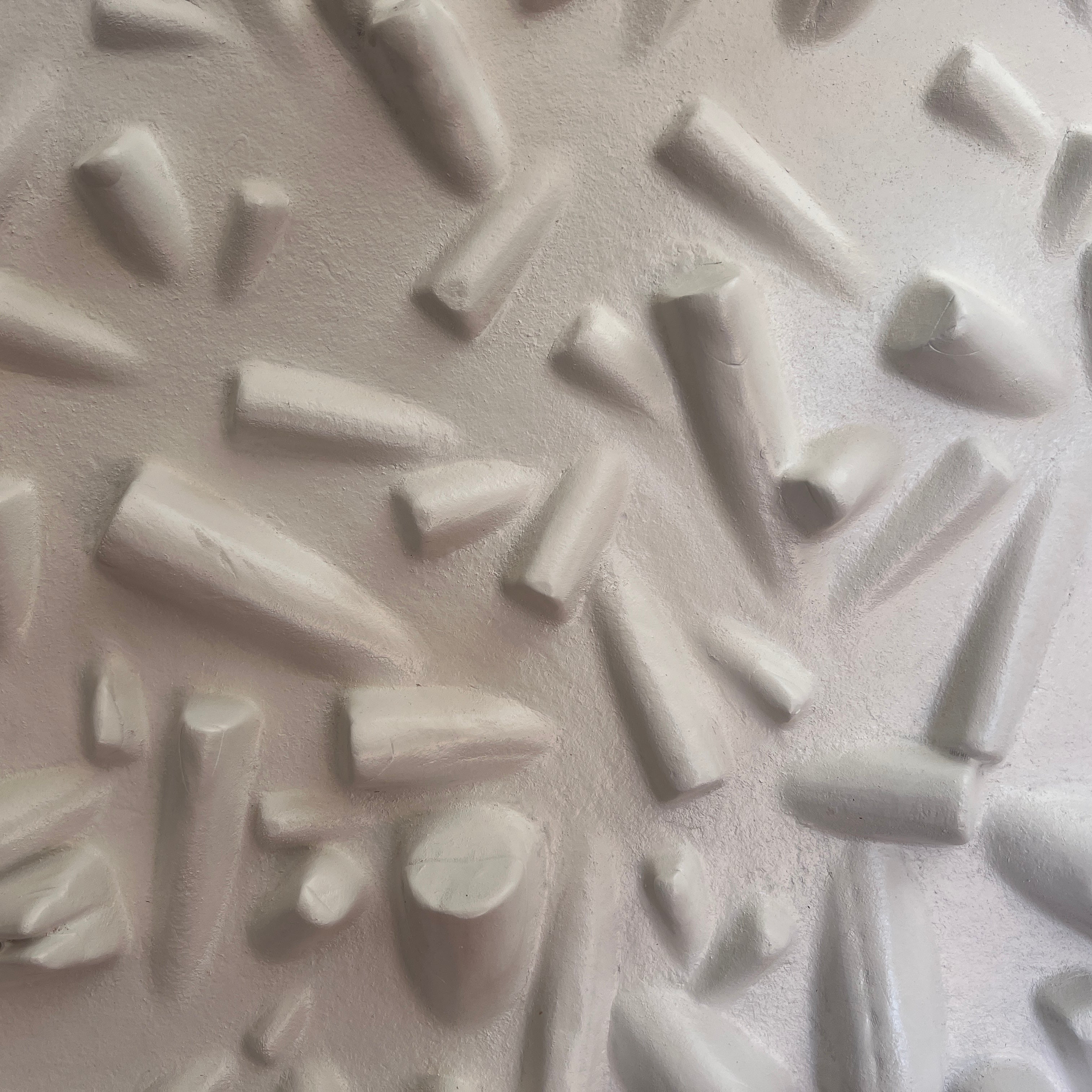 Carved Serenity in 3D Carving with Handpainted Detail