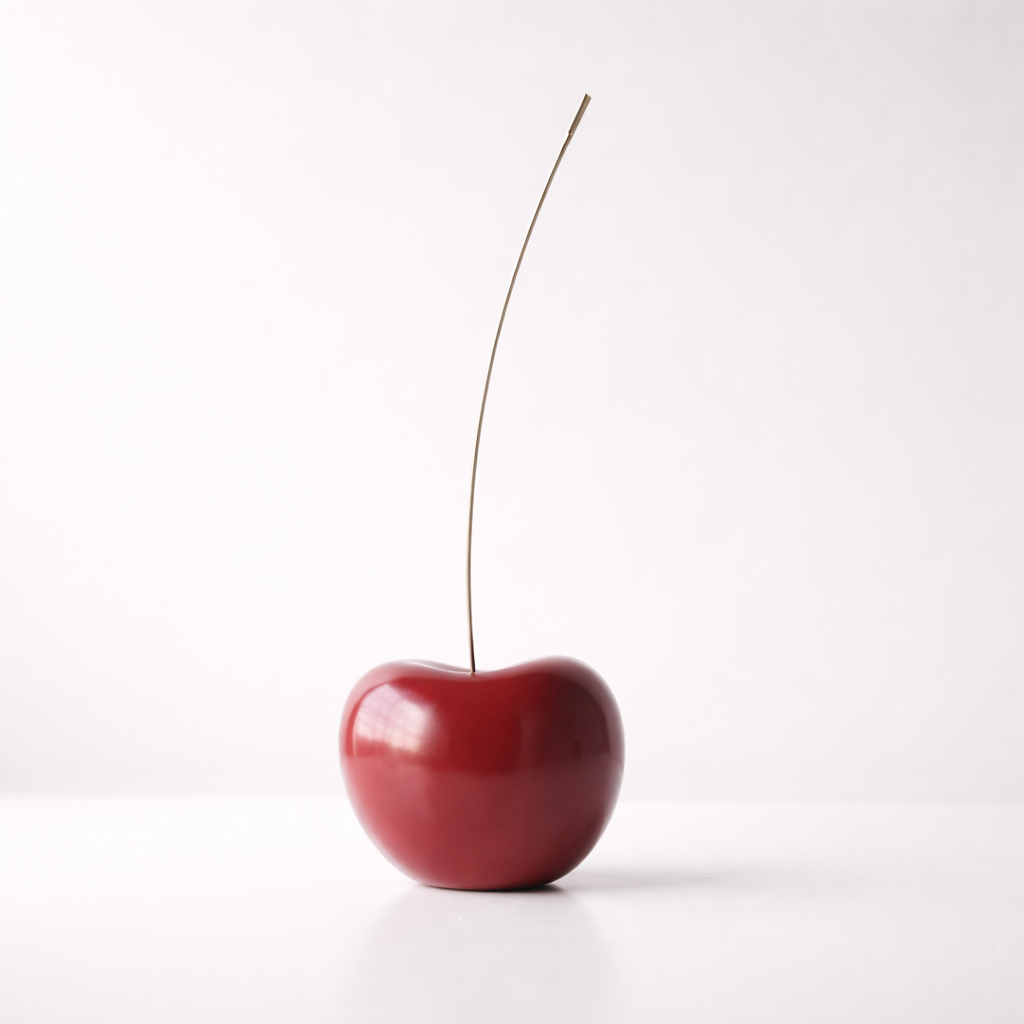 Cerise Twin Resin Sculpture Set