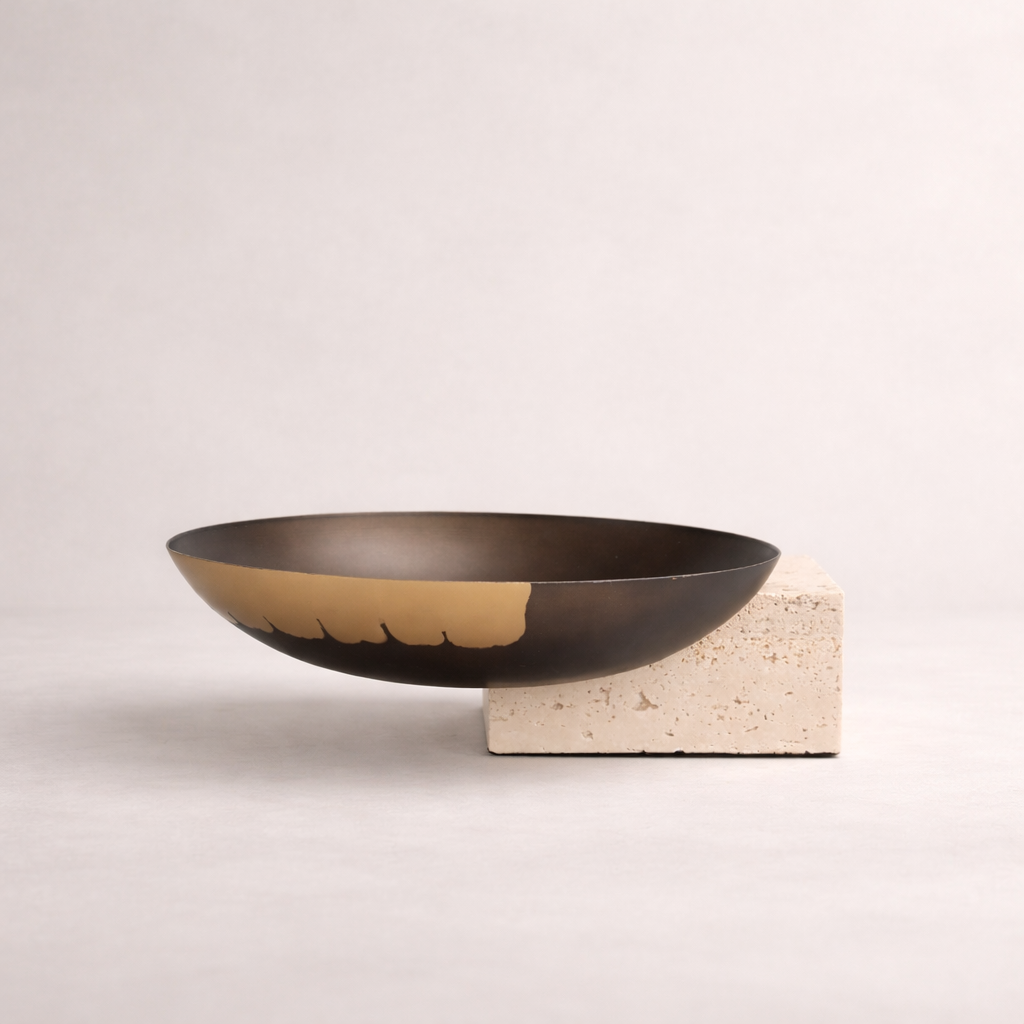 Delyra Iron Marble Vase