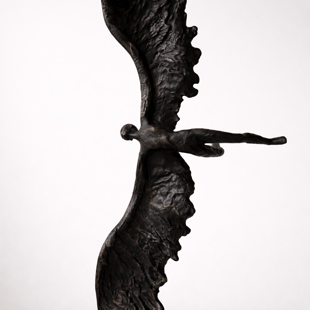Elysia Black Wing Sculpture