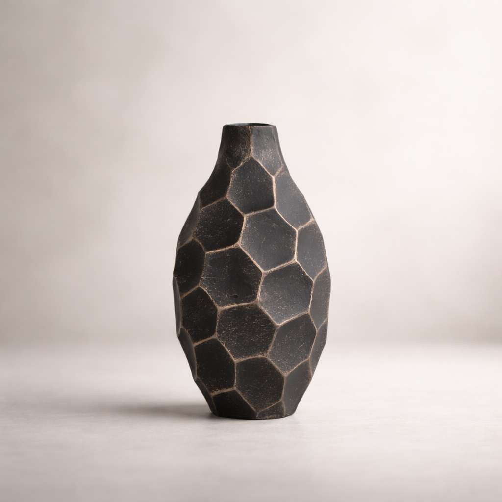 Hexel Aluminium Vase Set