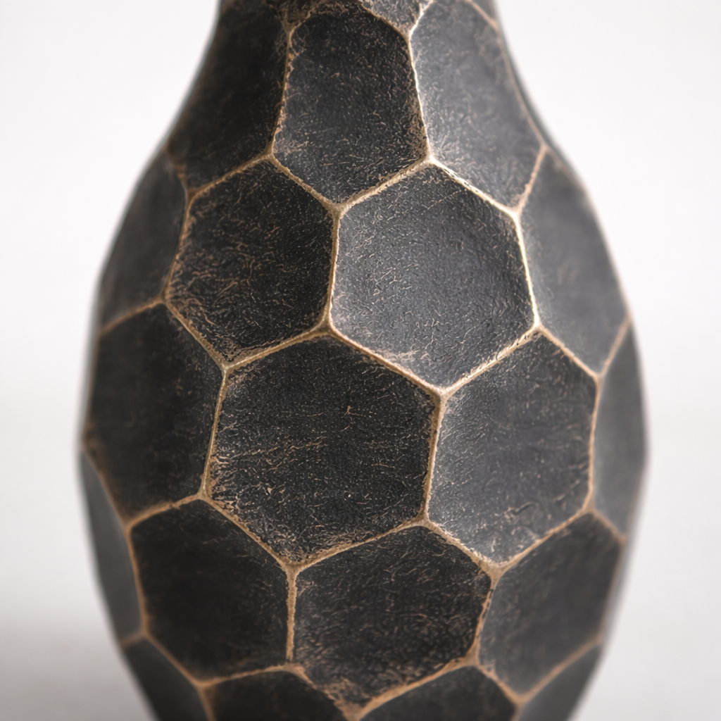 Hexel Aluminium Vase Set