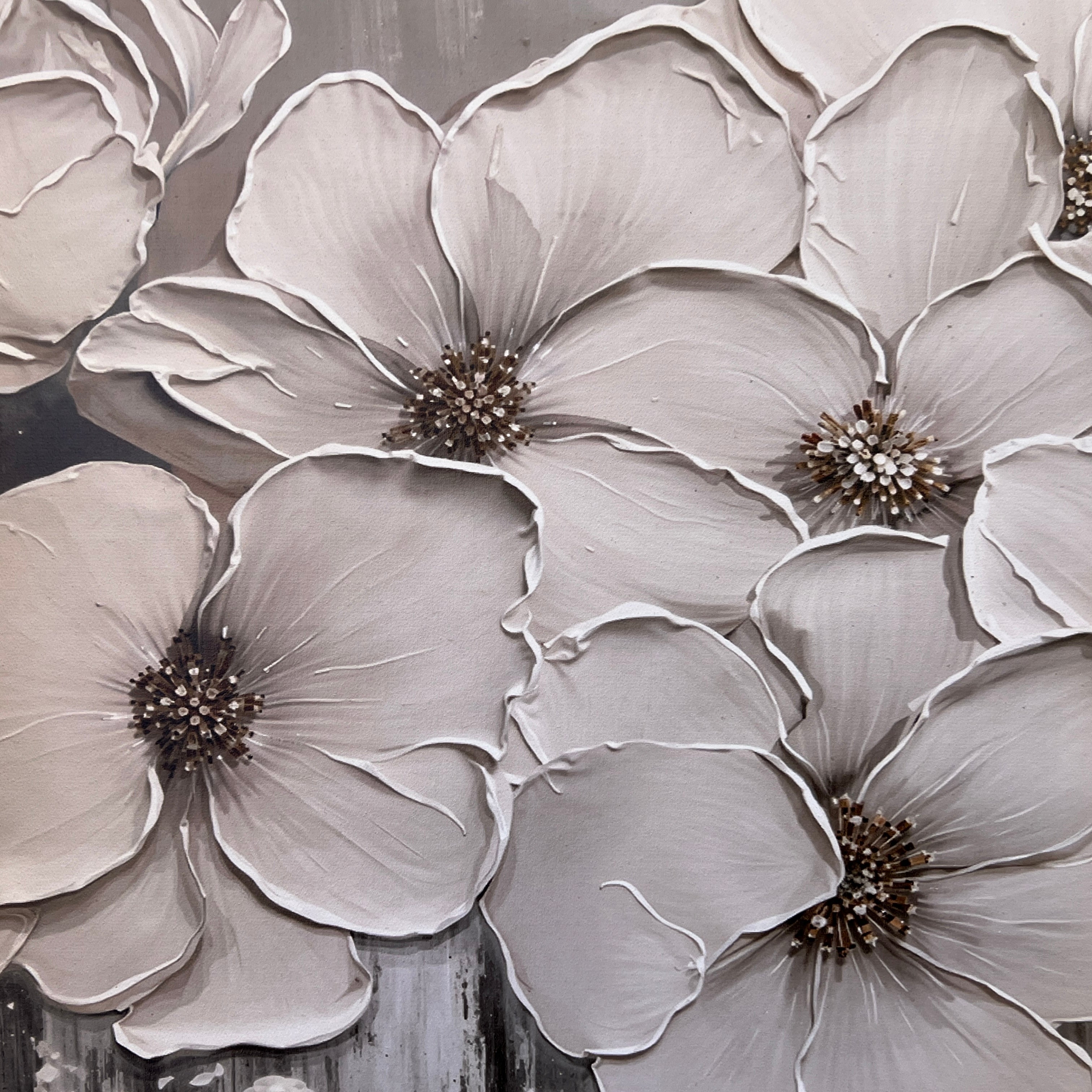 Ivory Harmony on Canvas