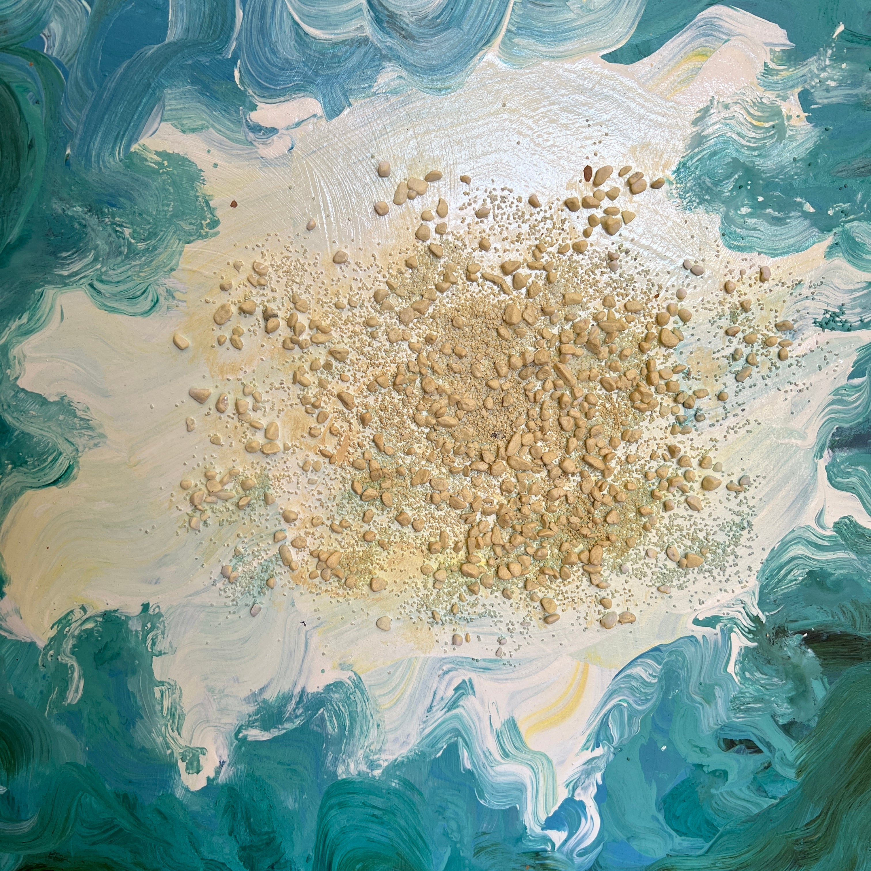 Marine Halo in Handmade Oil Painting