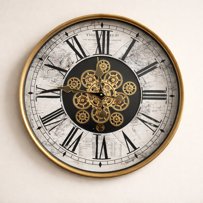 Neo Gear Chrono Clock