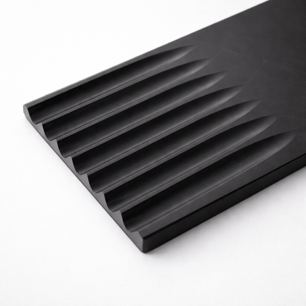 Onyx Black Marble Tray