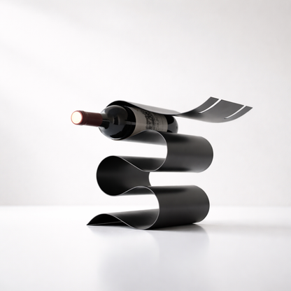 Orion Black Metal Wine Rack