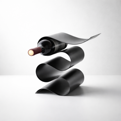 Orion Black Metal Wine Rack