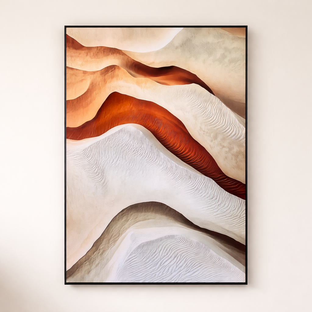 Sands Of Serenity in Crystal Porcelain Painting