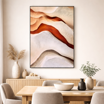 Sands Of Serenity in Crystal Porcelain Painting