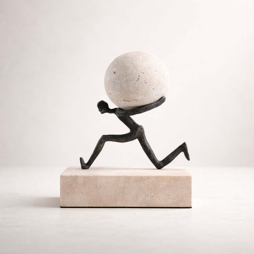 Tavris Alloy Marble Sculpture