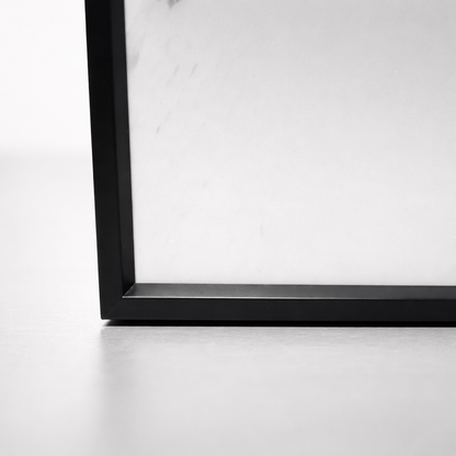 Tidal Elegance in Crystal Porcelain Painting