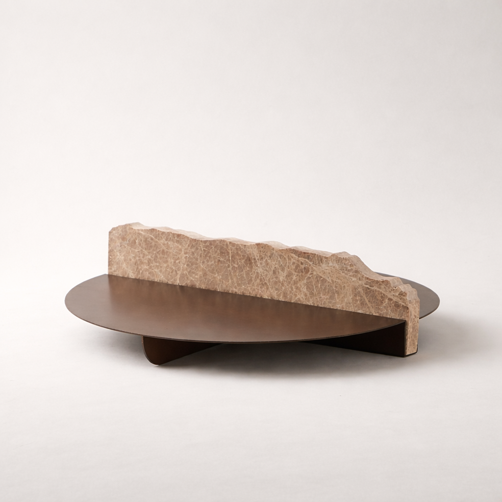 Taren Marble Iron Tray