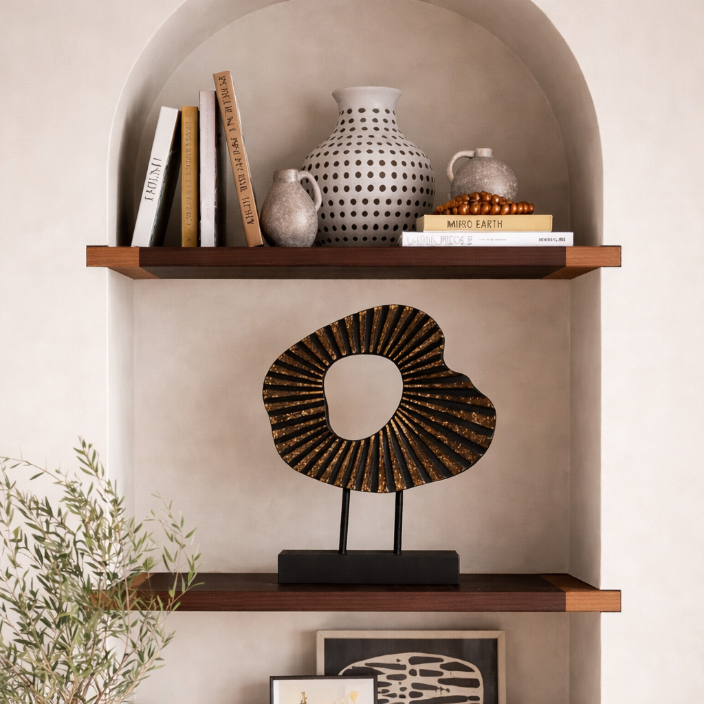 Taren Noir Resin Sculpture